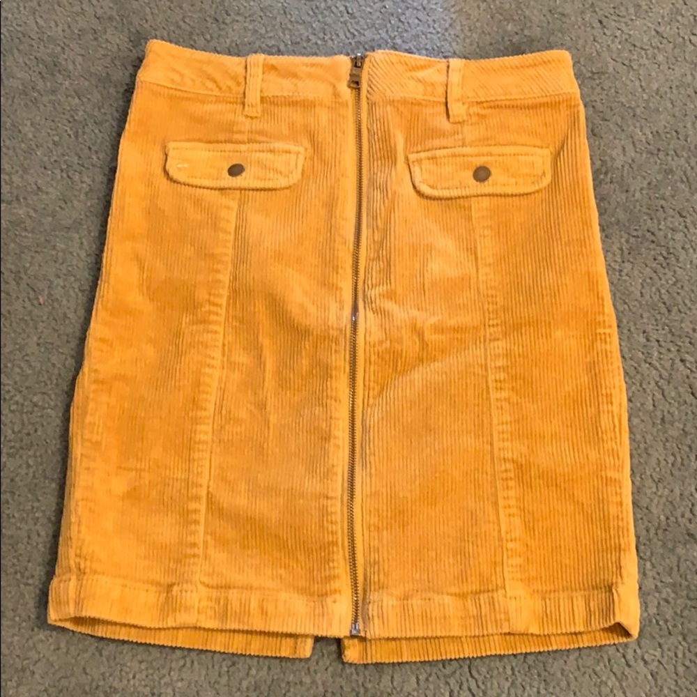 Corduroy skirt